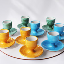 SOLIMENE ceramics egg cup
