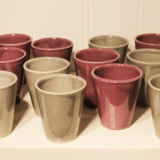 GERBERA ceramics espresso cups
