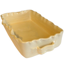 GERBERA ceramics gratin ovenware rectangular medium