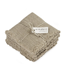 AXLINGS Rustik napkins 4-pack